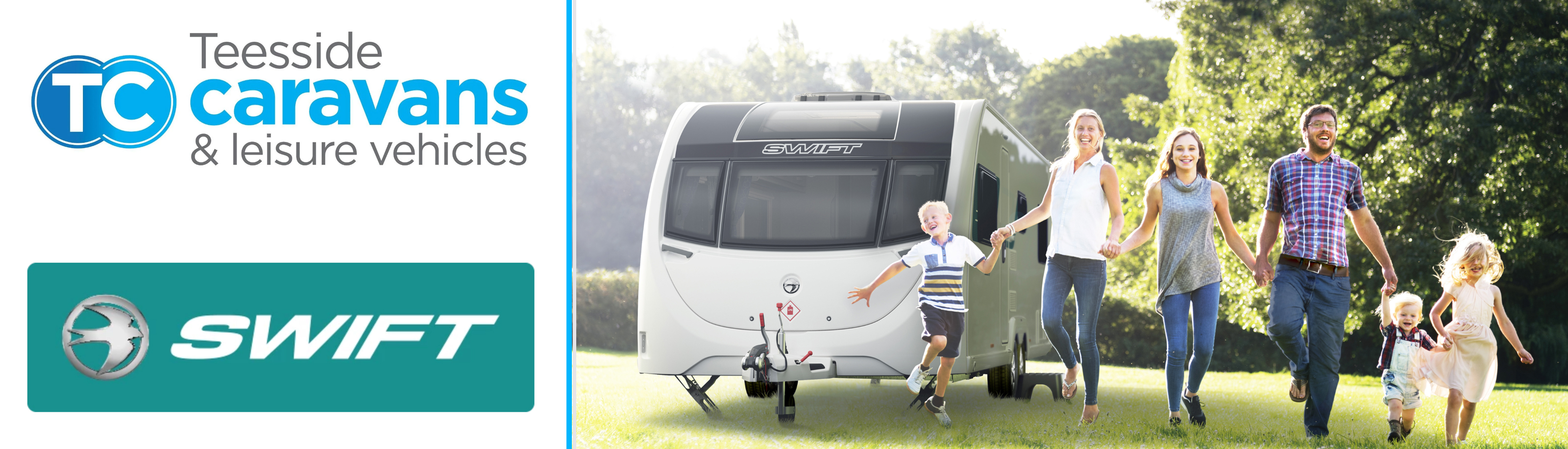 Swift Caravans at Teesside 2025